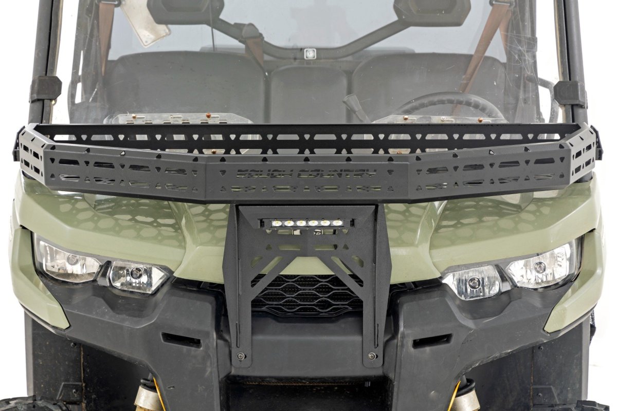 Can-Am Defender PRO HD10 XT Front Cargo Rack - Rough Country - '20-'21